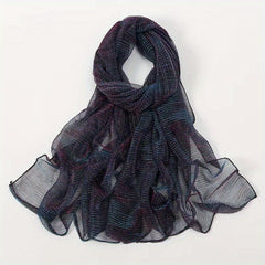Thin Breathable Gauze Hijab Solid Shawl for Women