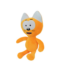 Yellow Kote Kitty Plush Toy Soft Stuffed Animal Doll for Room Decor