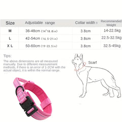 Heavy Duty Tactical Dog Collar with Handle for Training