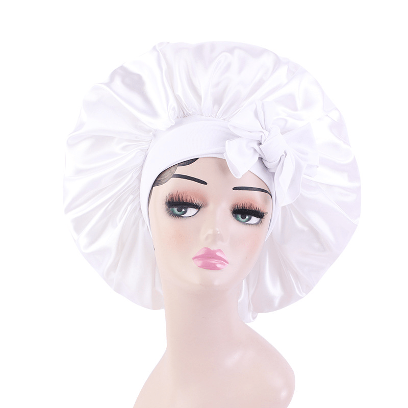 Satin Silk Bonnet Jumbo Size for Sleeping