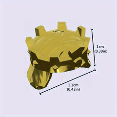 9pcs Mini Medieval Castle Building Block Set King Crown Characters