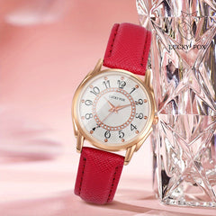 Girl Teen Casual Temperament Wrist Watch Quartz Watch