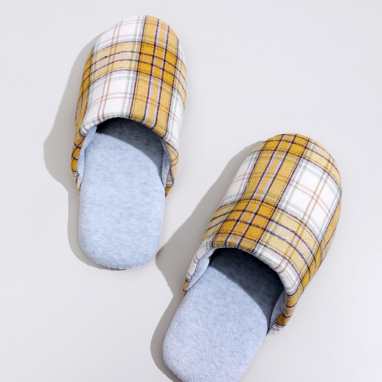 Men's Cozy Slides Soft Plush Slippers Warm Home Shoes