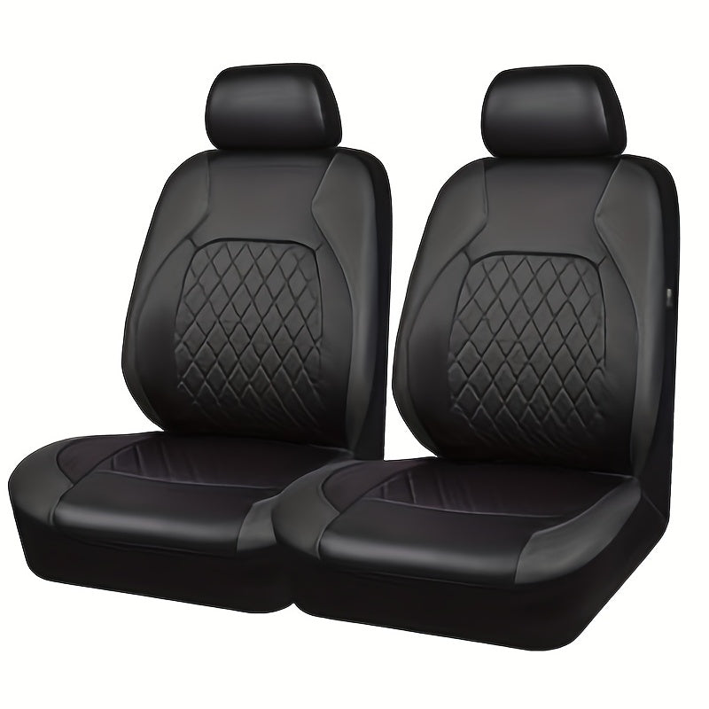 PU Leather Car Seat Cushion Protector Pad Anti Scratch for Sedans SUVs Pickups