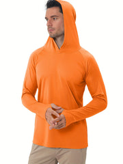 Men's UPF 50 Sun Protection Hoodie Shirt