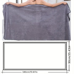 Oversized Bath Towels Coral Velvet Soft & Absorbent