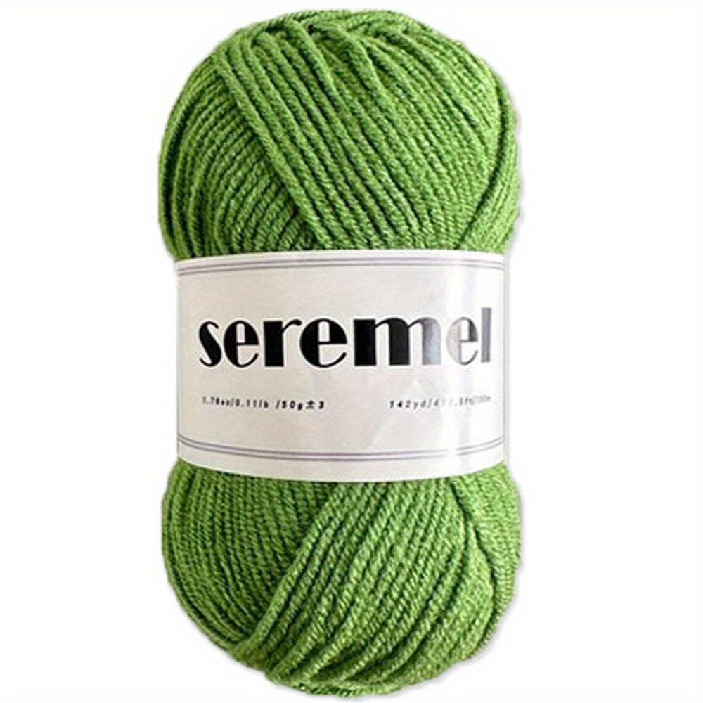 Soft Crochet Yarn 140 Yds Assorted Colors 4ply Acrylic Yarn Hand Knitting