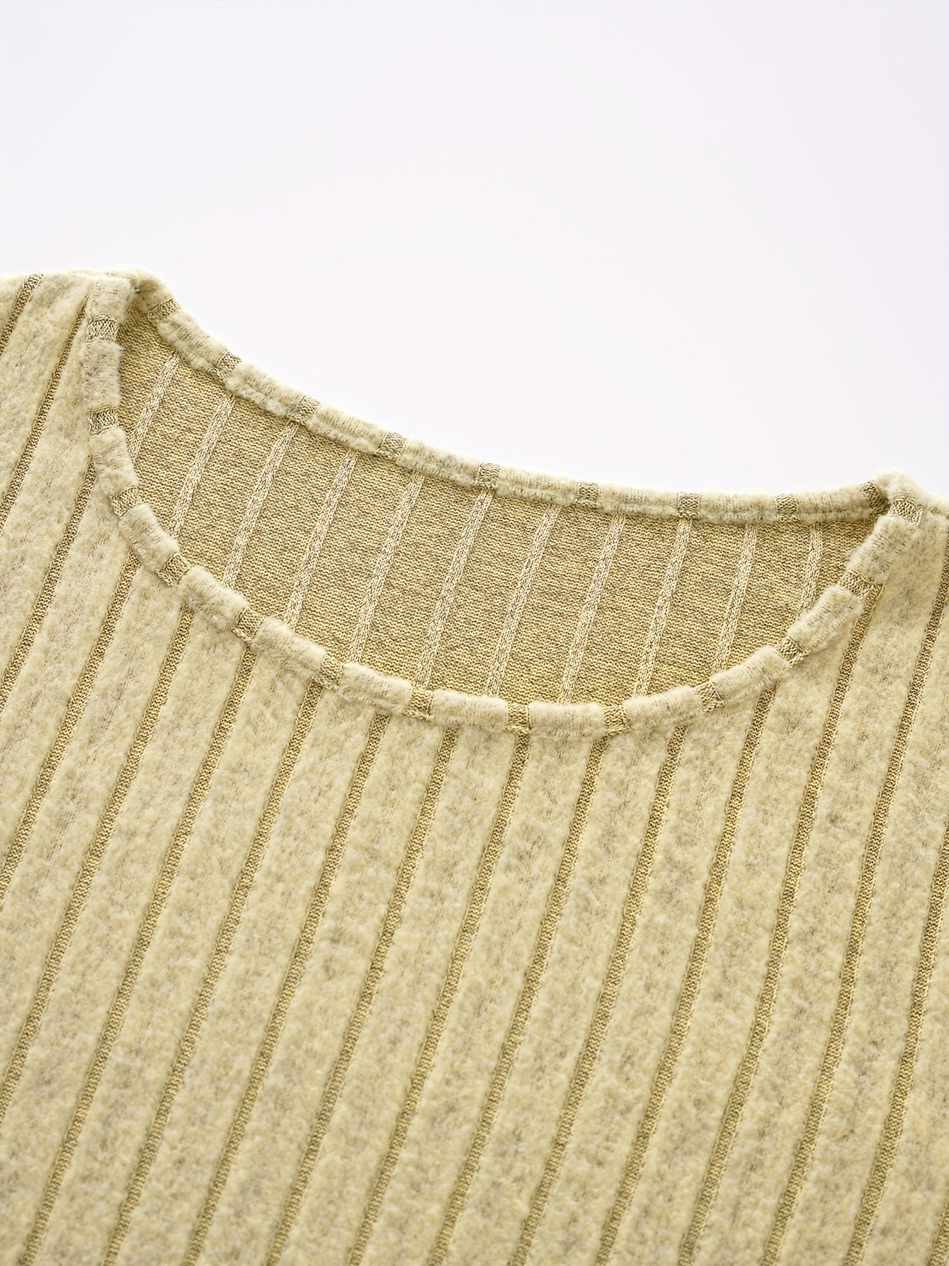 Ribbed Long Sleeve Top & Leggings Set