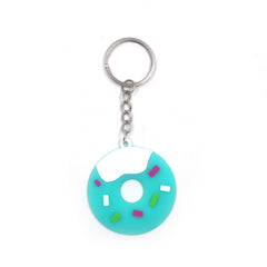 Donut Keychain 12 Pack Assorted Colors