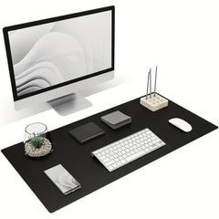 Double Sided Faux Leather Table Mat Waterproof Desk Writing Board
