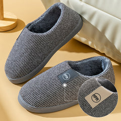 Men's Soft Indoor Slides Slippers Plush House Shoes