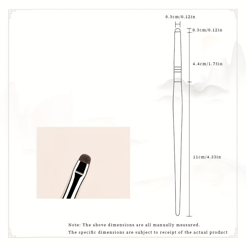 Small Eye shadow Makeup Brush with Soft Synthetic Hairs