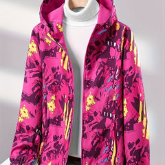 Waterproof Fleece Liner Outdoor Jacket Climbing Hooded Coat Women's Activewear