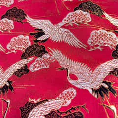 1pc Antique Silk Brocade DIY Fabric Clothing Skirt Home Curtain Decoration