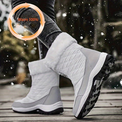 Women's Snow Boots Warm High Top Hiking Boots