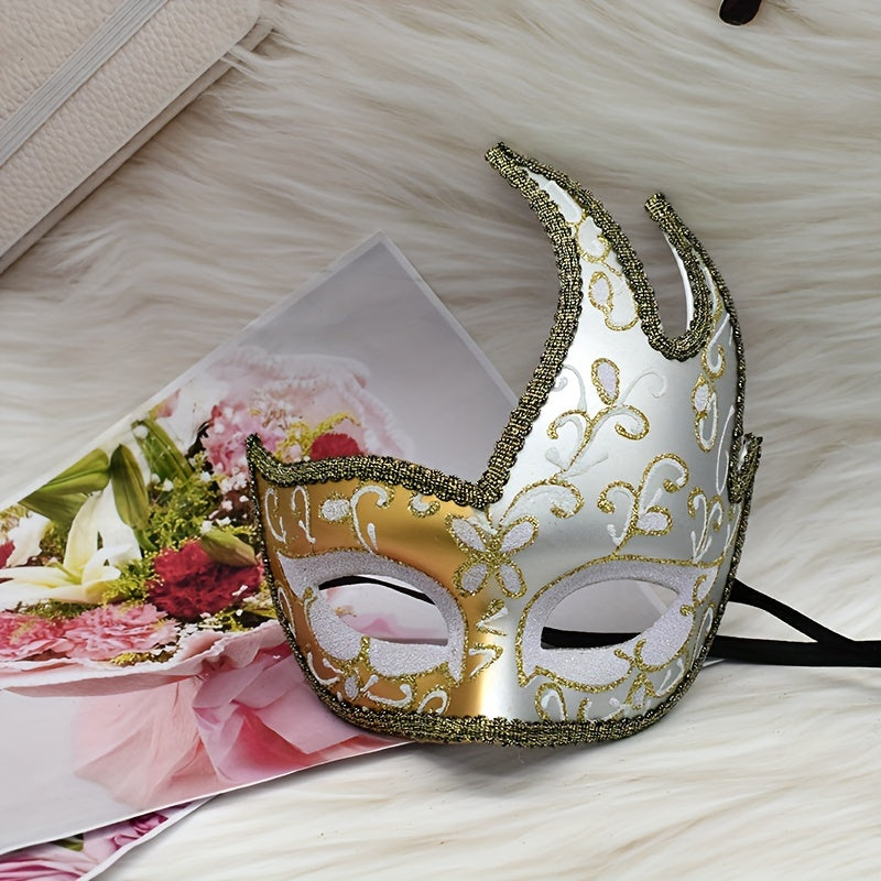 Couples' Carnival Masks Fancy Dress Party Halloween Masks