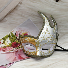 Couples' Carnival Masks Fancy Dress Party Halloween Masks