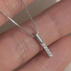 Girl's Geometric Necklace, Minimalist Fashion Jewelry, Christmas Party Gift