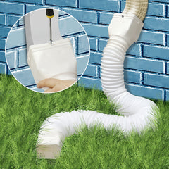 Downspout Extender Telescopic Rain Gutter Drain Extension Flexible Tool