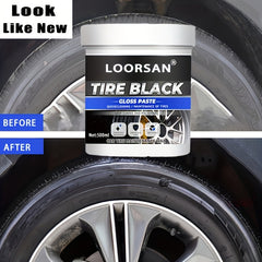 Tire Refurbishment Coating Paste Wax Polish Gloss Cleaner Protecting Tires