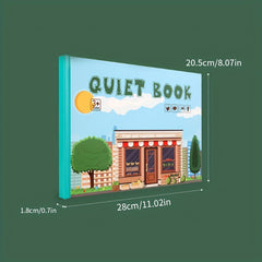Children's Quiet Paste Book Toy Material Package Educational Toy