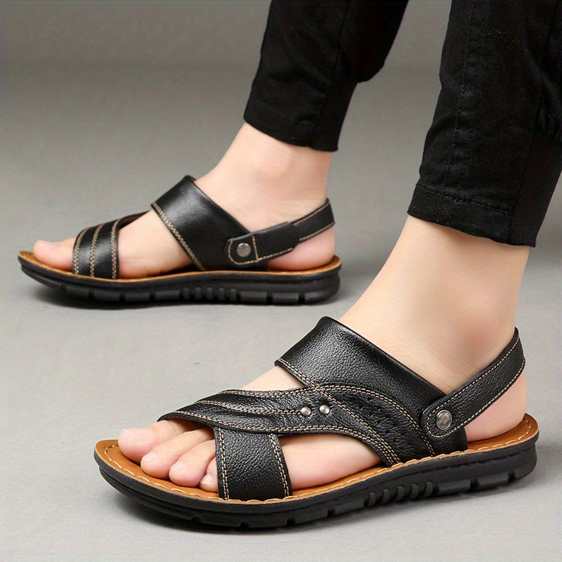 Men's Non Slip Sandals Wear resistant Comfy Beach Shoes Summer