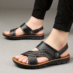 Men's Non Slip Sandals Wear resistant Comfy Beach Shoes Summer