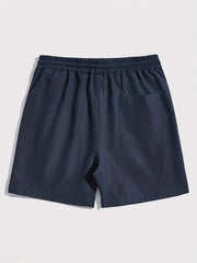 Men's Drawstring Shorts Summer Beach Resort Casual Waist Shorts