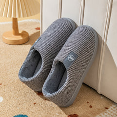 Men's Soft Indoor Slides Slippers Plush House Shoes