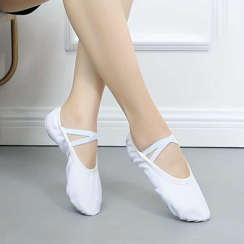 Girl's Princess Shoes Soft soled Sandals For Performance Ballet Dancing