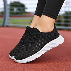 Women's Anti Slip Sports Shoes Mesh Breathable Casual Running Shoes