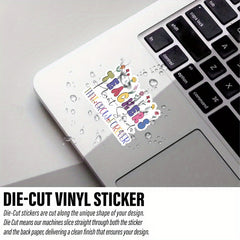 Teachers Plant Seeds That Grow Forever Vinyl Stickers Vibrant Colorful