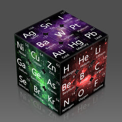 Periodic Table Cube Brain Teaser Puzzle
