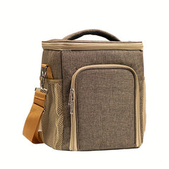 Aluminum Foil Lunch Box Bag Insulated Large Capacity