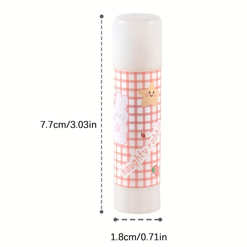 2pcs Cartoon Solid Glue Sticks High Viscosity