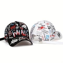 Random Pattern Graffiti Hipster Baseball Cap