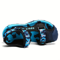 Boys Camo Beach Sandals - Closed Toe Summer Sandals