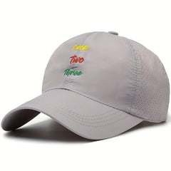 Quick Drying Mesh Baseball Cap Outdoor Sunscreen Breathable Snapback Sun Hat