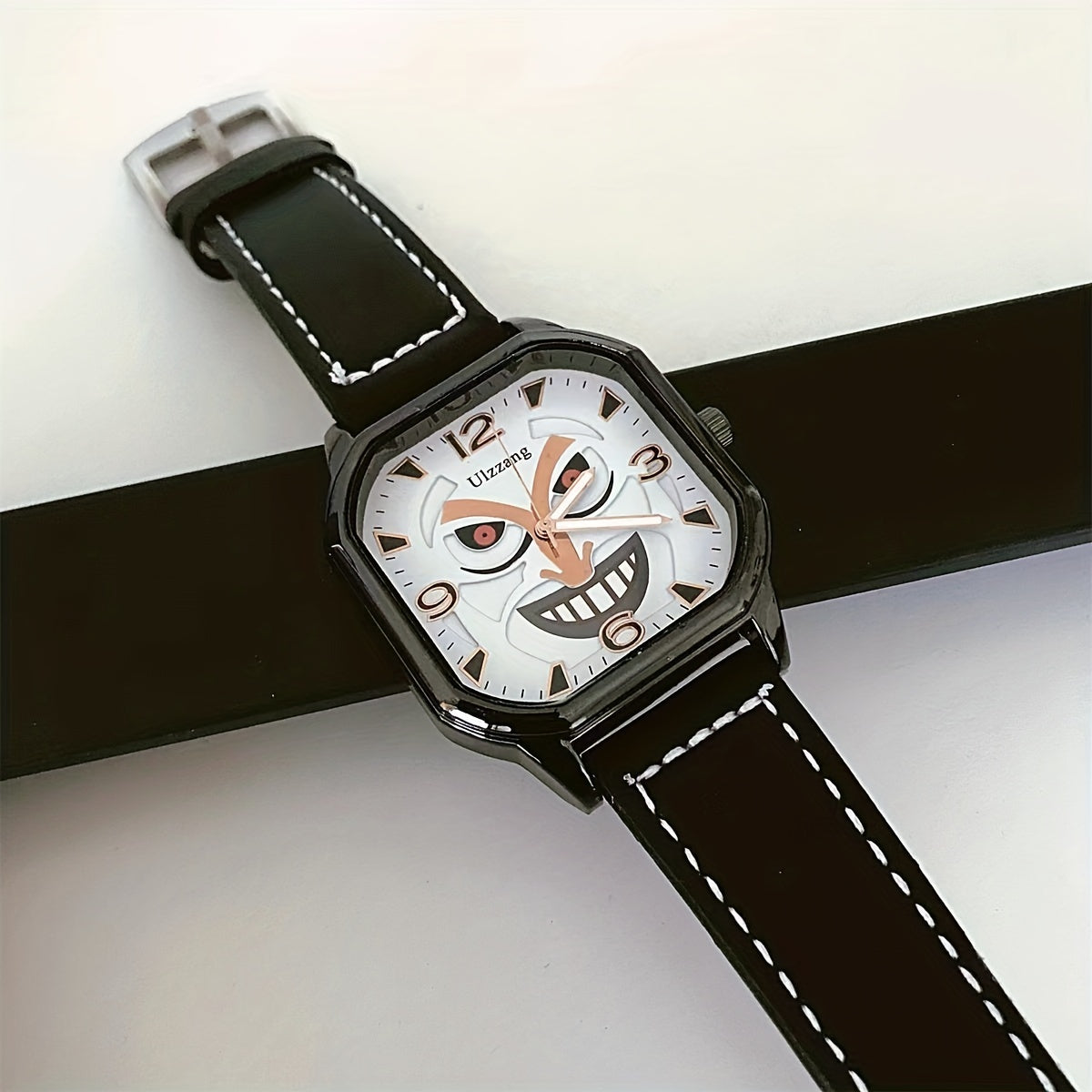 Creative Clown Series Square Wrist Watch