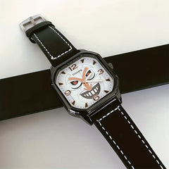 Creative Clown Series Square Wrist Watch