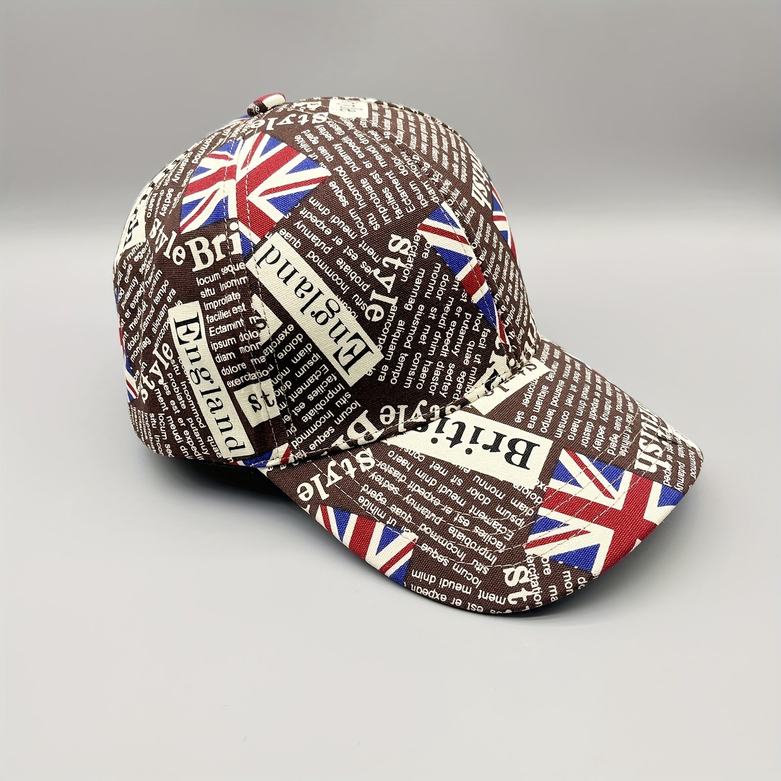 Hip Hop Baseball Cap Unisex Flag Pattern Sun Hat Lightweight