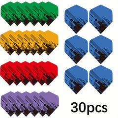 CyeeLife 30pcs PET Dart Tail Wings Dart Accessories