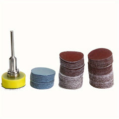 100pcs 1 Inch Sanding Disc Abrasive Paper Rotary Tools