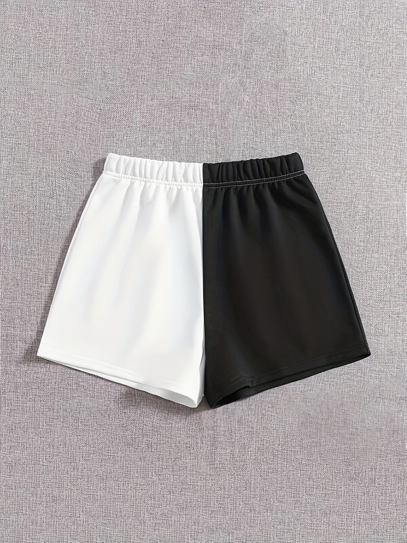 Colorblock Stretch Sleepwear Shorts