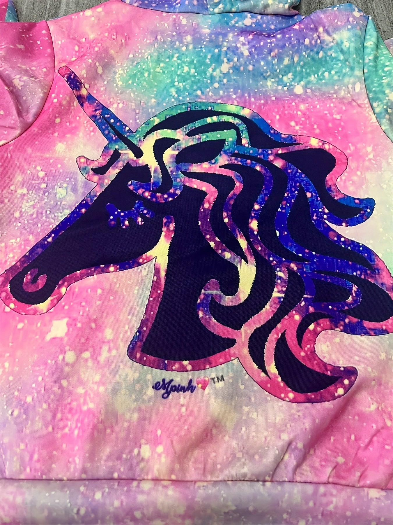 Boy's Horse Graphic Hoodie, 3D Print Sweatshirt