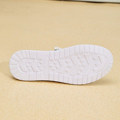 Leopard Print Mesh Walking Shoes Lightweight Outdoor Sneakers