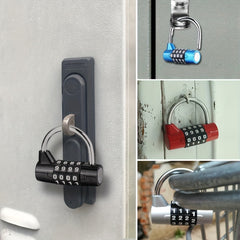 Large Word Horizontal Combination Lock for Gym Wardrobe Cabinet