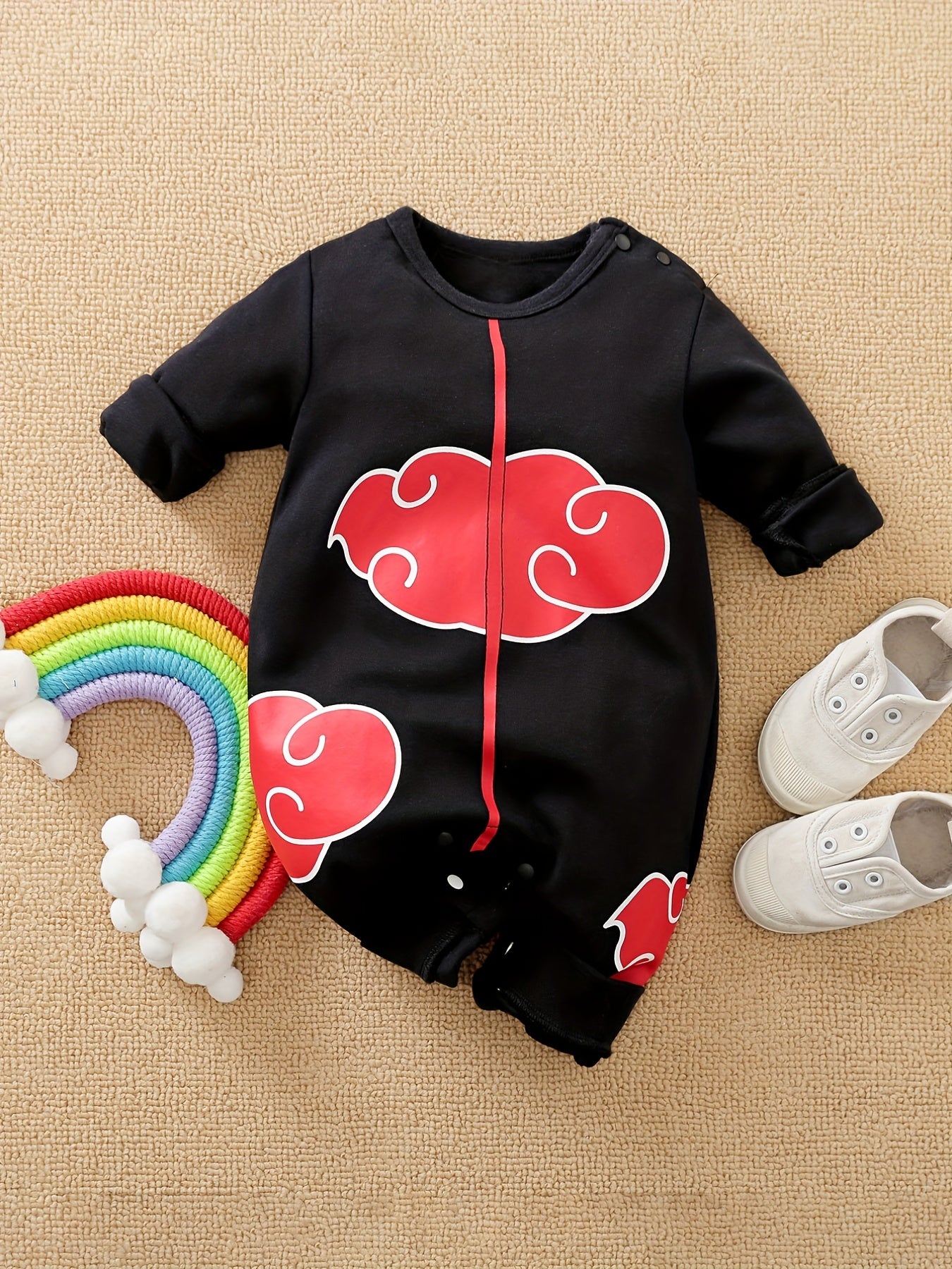Anime Auspicious Cloud Baby Cotton Onesie Romper