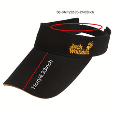 Embroidery Extended Brim Visor Hat for Women