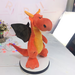 Color Fantasy Plush Wyvern Toy Magical Flying Dragon Stuffed Animal